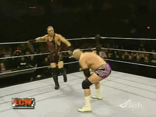 Superkick by Rob Van Dam @ WWE ECW 05.12.2006